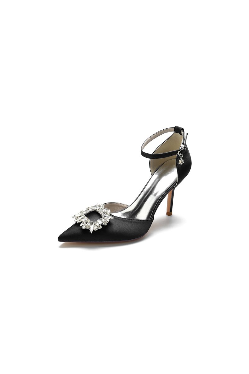 Pointed Toe Rhinestone Party Shoes