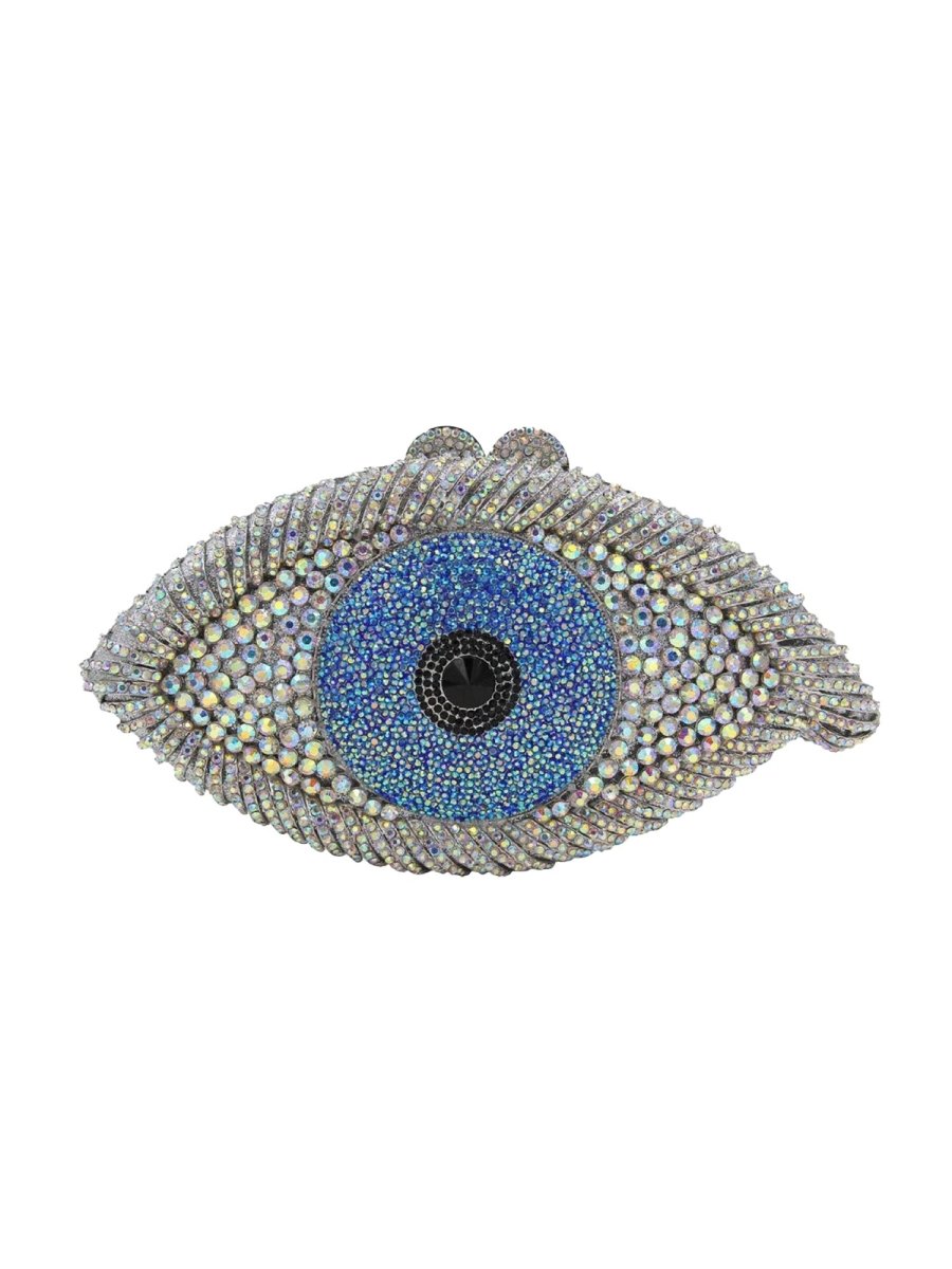 Women’s EYE SEE U Rhinestone Evening Clutch bags Handmade