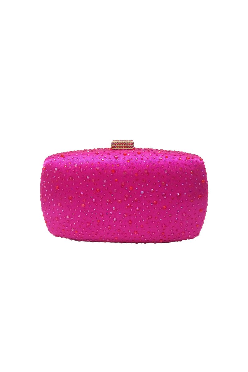 Women’s Rhinestones Evening Clutch in Satin