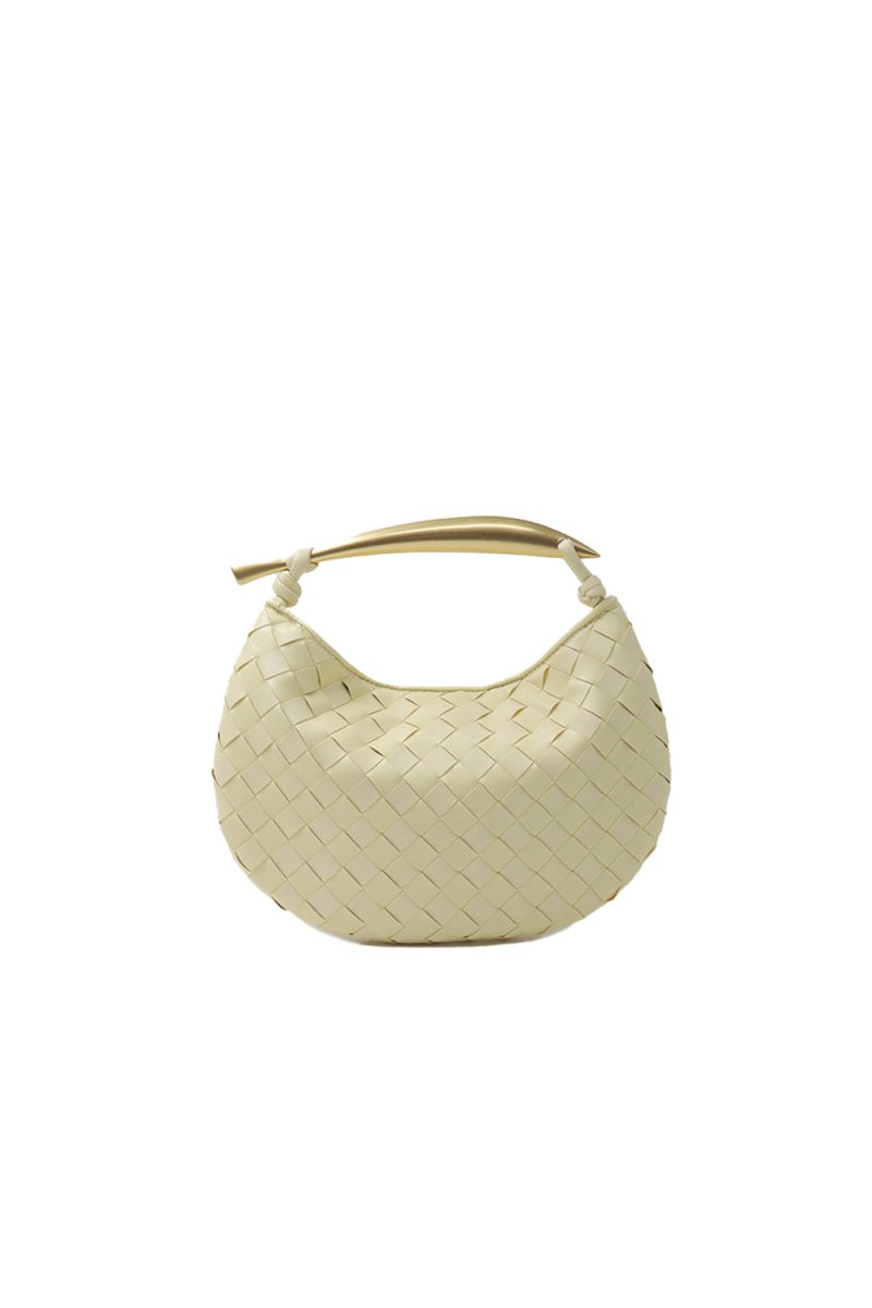 Women’s Woven Dumpling Clutch Bag