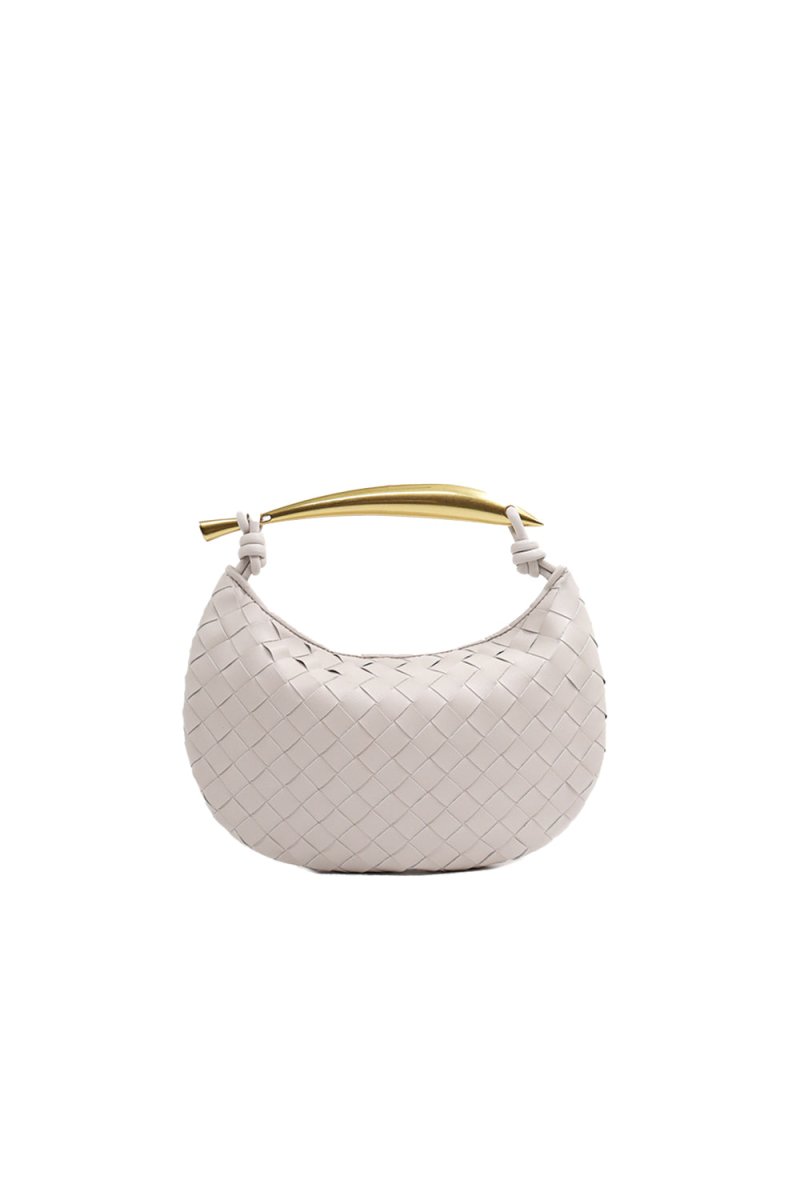 Women’s Woven Dumpling Clutch Bag