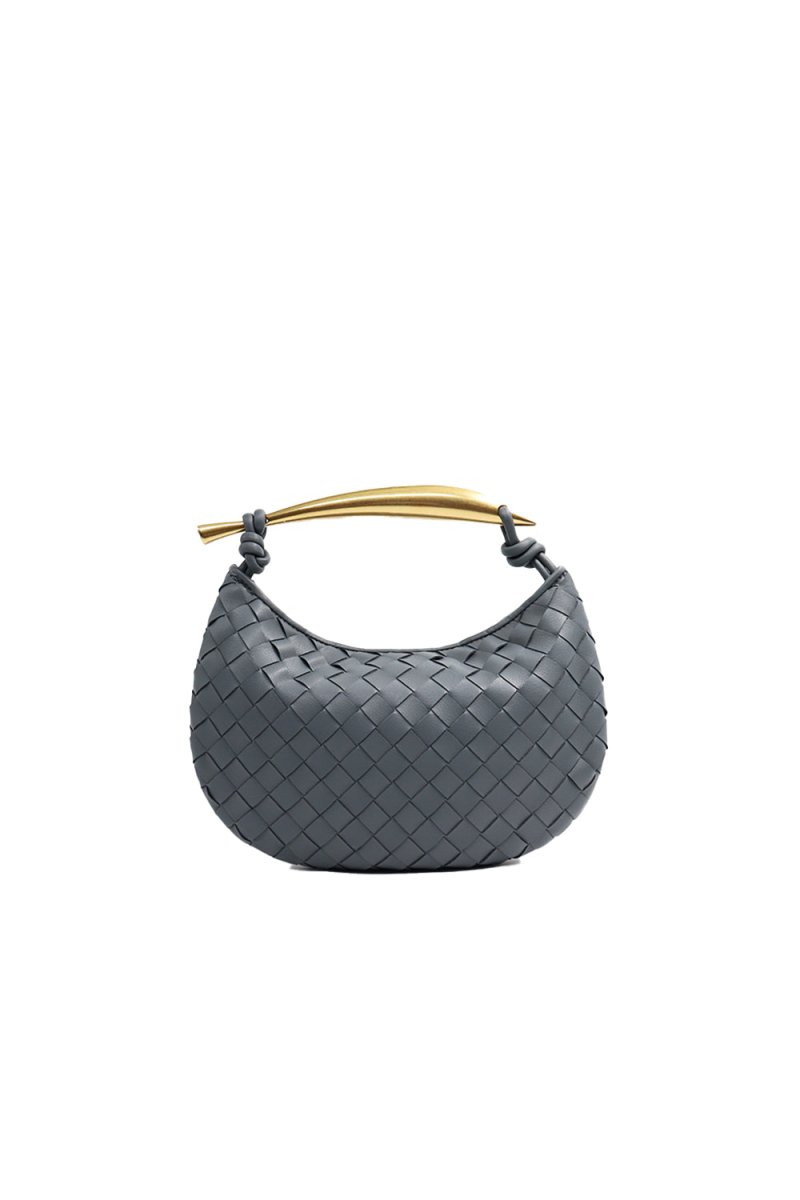 Women’s Woven Dumpling Clutch Bag