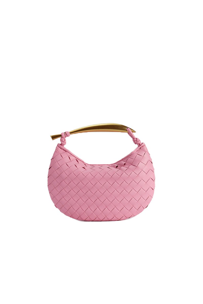 Women’s Woven Dumpling Clutch Bag